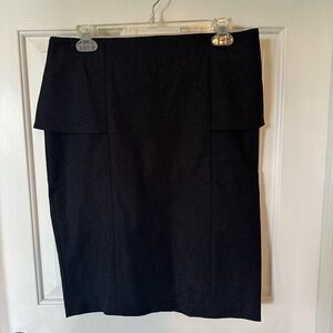Black Renuar Pepblum Skirt. Size 8. Brand new.